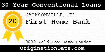 First Home Bank 30 Year Conventional Loans gold