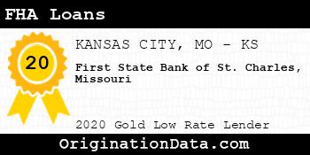 First State Bank of St. Charles Missouri FHA Loans gold