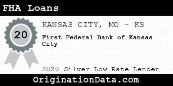 First Federal Bank of Kansas City FHA Loans silver
