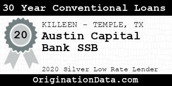 Austin Capital Bank SSB 30 Year Conventional Loans silver