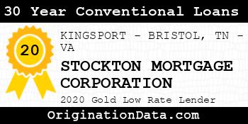 STOCKTON MORTGAGE CORPORATION 30 Year Conventional Loans gold