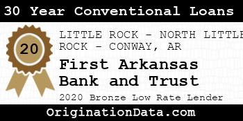 First Arkansas Bank and Trust 30 Year Conventional Loans bronze