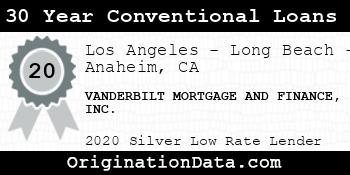 VANDERBILT MORTGAGE AND FINANCE 30 Year Conventional Loans silver