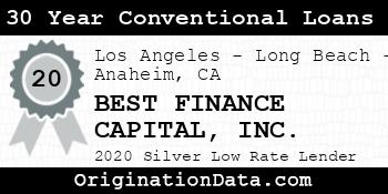 BEST FINANCE CAPITAL 30 Year Conventional Loans silver