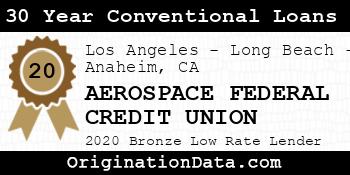 AEROSPACE FEDERAL CREDIT UNION 30 Year Conventional Loans bronze