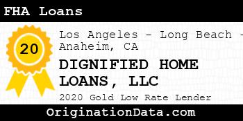 DIGNIFIED HOME LOANS FHA Loans gold