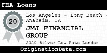 JMJ FINANCIAL GROUP FHA Loans silver