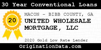 UNITED WHOLESALE MORTGAGE 30 Year Conventional Loans gold