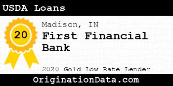 First Financial Bank USDA Loans gold