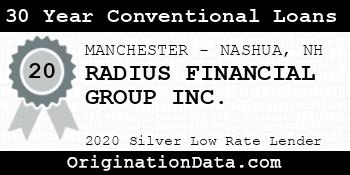RADIUS FINANCIAL GROUP 30 Year Conventional Loans silver