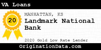 Landmark National Bank VA Loans gold