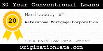 Waterstone Mortgage Corporation 30 Year Conventional Loans gold