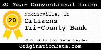 Citizens Tri-County Bank 30 Year Conventional Loans gold