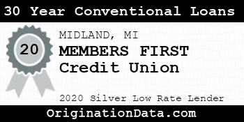 MEMBERS FIRST Credit Union 30 Year Conventional Loans silver