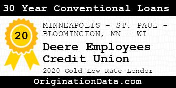 Deere Employees Credit Union 30 Year Conventional Loans gold