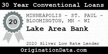 Lake Area Bank 30 Year Conventional Loans silver