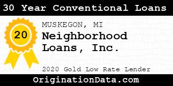 Neighborhood Loans 30 Year Conventional Loans gold
