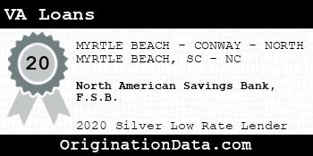 North American Savings Bank F.S.B. VA Loans silver
