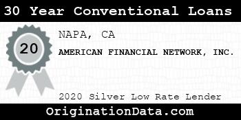 AMERICAN FINANCIAL NETWORK 30 Year Conventional Loans silver