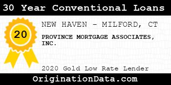 PROVINCE MORTGAGE ASSOCIATES 30 Year Conventional Loans gold
