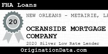 OCEANSIDE MORTGAGE COMPANY FHA Loans silver