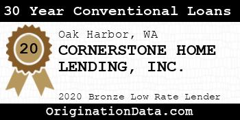 CORNERSTONE HOME LENDING 30 Year Conventional Loans bronze