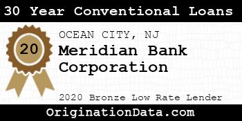 Meridian Bank Corporation 30 Year Conventional Loans bronze