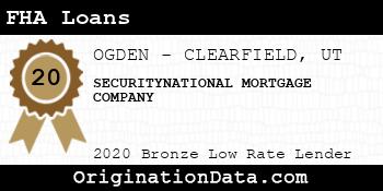 SECURITYNATIONAL MORTGAGE COMPANY FHA Loans bronze