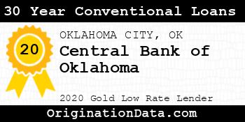 Central Bank of Oklahoma 30 Year Conventional Loans gold