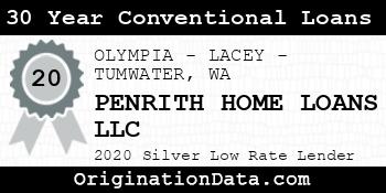 PENRITH HOME LOANS 30 Year Conventional Loans silver