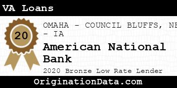 American National Bank VA Loans bronze