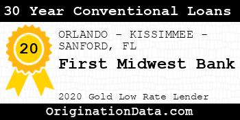 First Midwest Bank 30 Year Conventional Loans gold