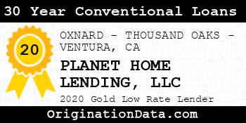 PLANET HOME LENDING 30 Year Conventional Loans gold