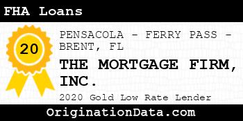 THE MORTGAGE FIRM FHA Loans gold