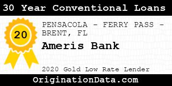Ameris Bank 30 Year Conventional Loans gold