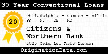 Citizens & Northern Bank 30 Year Conventional Loans gold