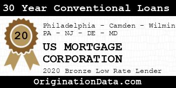 US MORTGAGE CORPORATION 30 Year Conventional Loans bronze
