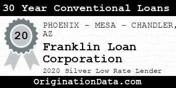 Franklin Loan Corporation 30 Year Conventional Loans silver