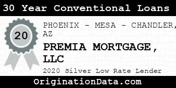 PREMIA MORTGAGE  30 Year Conventional Loans silver