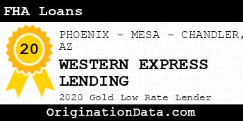 WESTERN EXPRESS LENDING FHA Loans gold