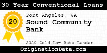 Sound Community Bank 30 Year Conventional Loans gold
