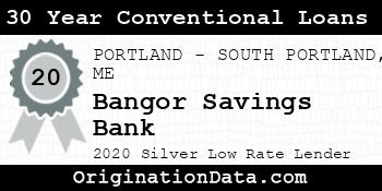 Bangor Savings Bank 30 Year Conventional Loans silver