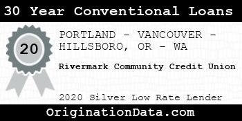 Rivermark Community Credit Union 30 Year Conventional Loans silver
