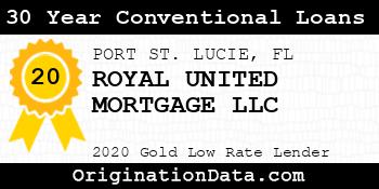 ROYAL UNITED MORTGAGE  30 Year Conventional Loans gold