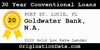 Goldwater Bank N.A. 30 Year Conventional Loans gold