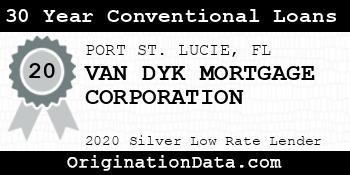 VAN DYK MORTGAGE CORPORATION 30 Year Conventional Loans silver