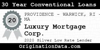Luxury Mortgage Corp. 30 Year Conventional Loans silver