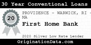 First Home Bank 30 Year Conventional Loans silver