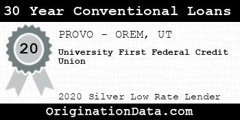 University First Federal Credit Union 30 Year Conventional Loans silver