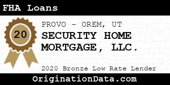 SECURITY HOME MORTGAGE FHA Loans bronze